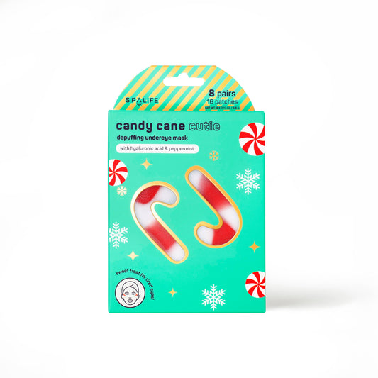 BF Christmas Holiday Candy Cane Cutie Depuffing Undereye Masks