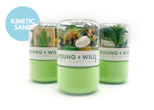 Dinosaur Grab & Go Dough Jar