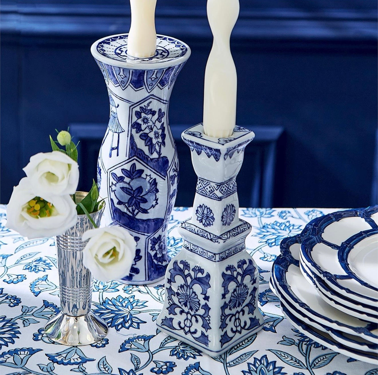 Canton Collection Candleholder, Assorted Shapes/Sizes