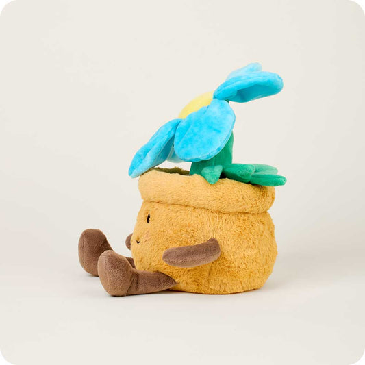 Blue Flower Pot Warmie