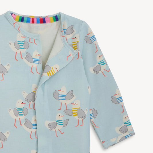 Gulls Wanna Have Fun Magnetic Right Fit Footie