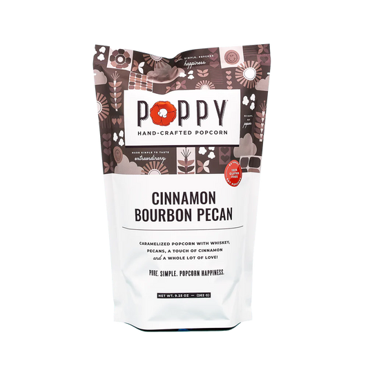 Poppy Popcorn Cinnamon Bourbon Pecan