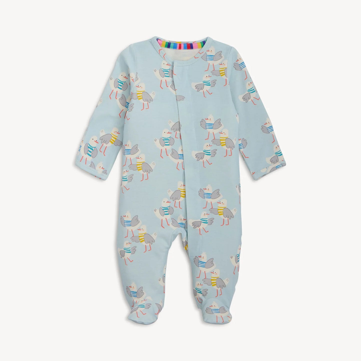 Gulls Wanna Have Fun Magnetic Right Fit Footie