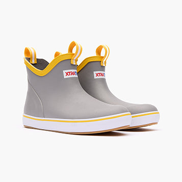 XTRATUF Kid’s Grey Ankle Deck Boot