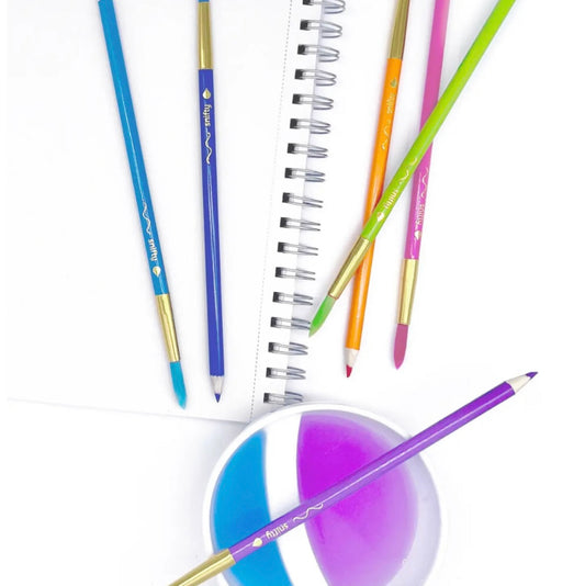 Colorbrush Pastel Watercolor Pencil & Paintbrush