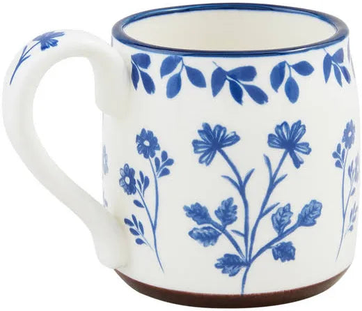 All Over Blue Floral Mug
