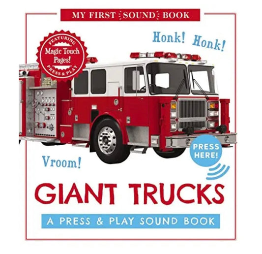 Giant Trucks A Press & Play Sound Book
