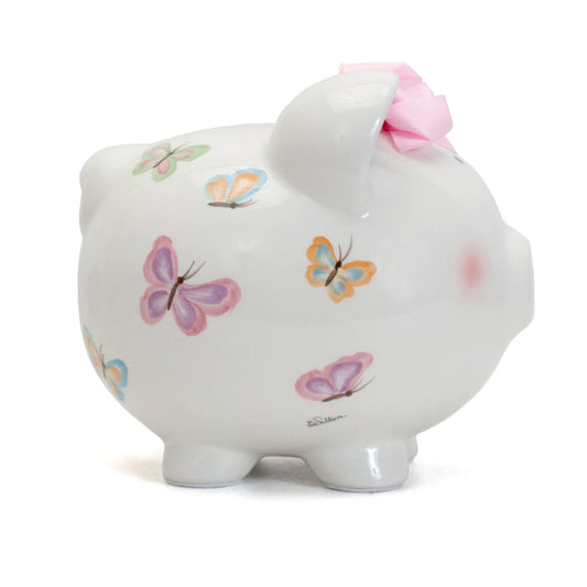 Petite Papillion Piggy Bank