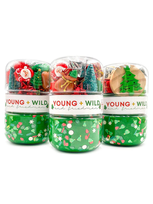 Christmas Tree Grab & Go Dough Jar