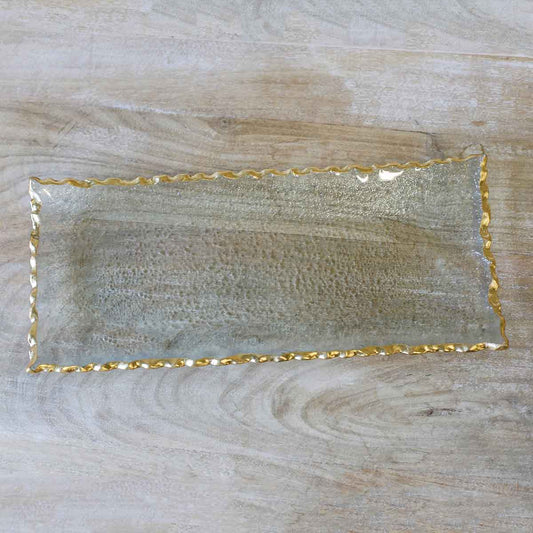Fairbanks Rectangle Platter, 13.75” x 1” x. 6”