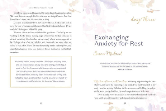 Clear Mind, Peaceful Heart: 50 Devotions