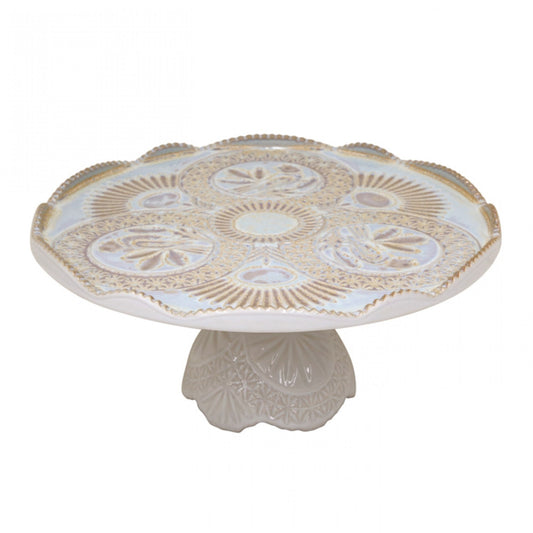 Cristal Footed Plate