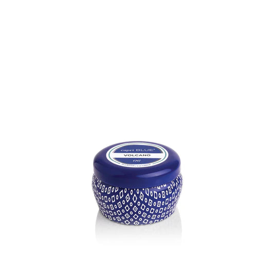 Volcano Blue Mini Tin Candle, 3oz