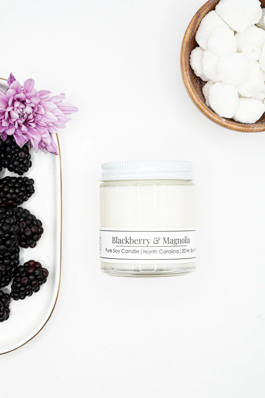 Blackberry & Magnolia Candle, 4oz