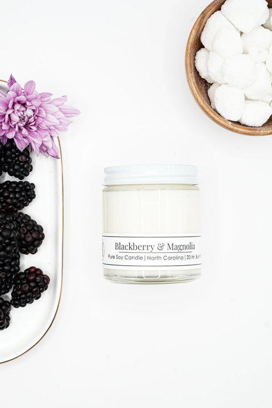 Blackberry & Magnolia Candle, 4oz