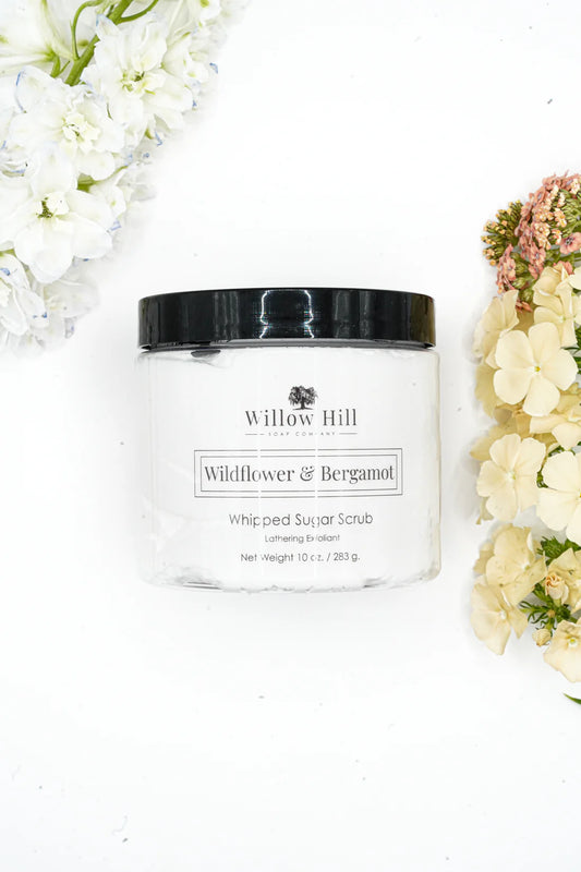 Wildflower & Bergamot Sugar Scrub, 10oz