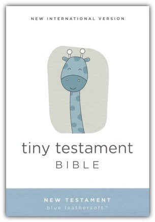 Tiny Testament Bible, Blue