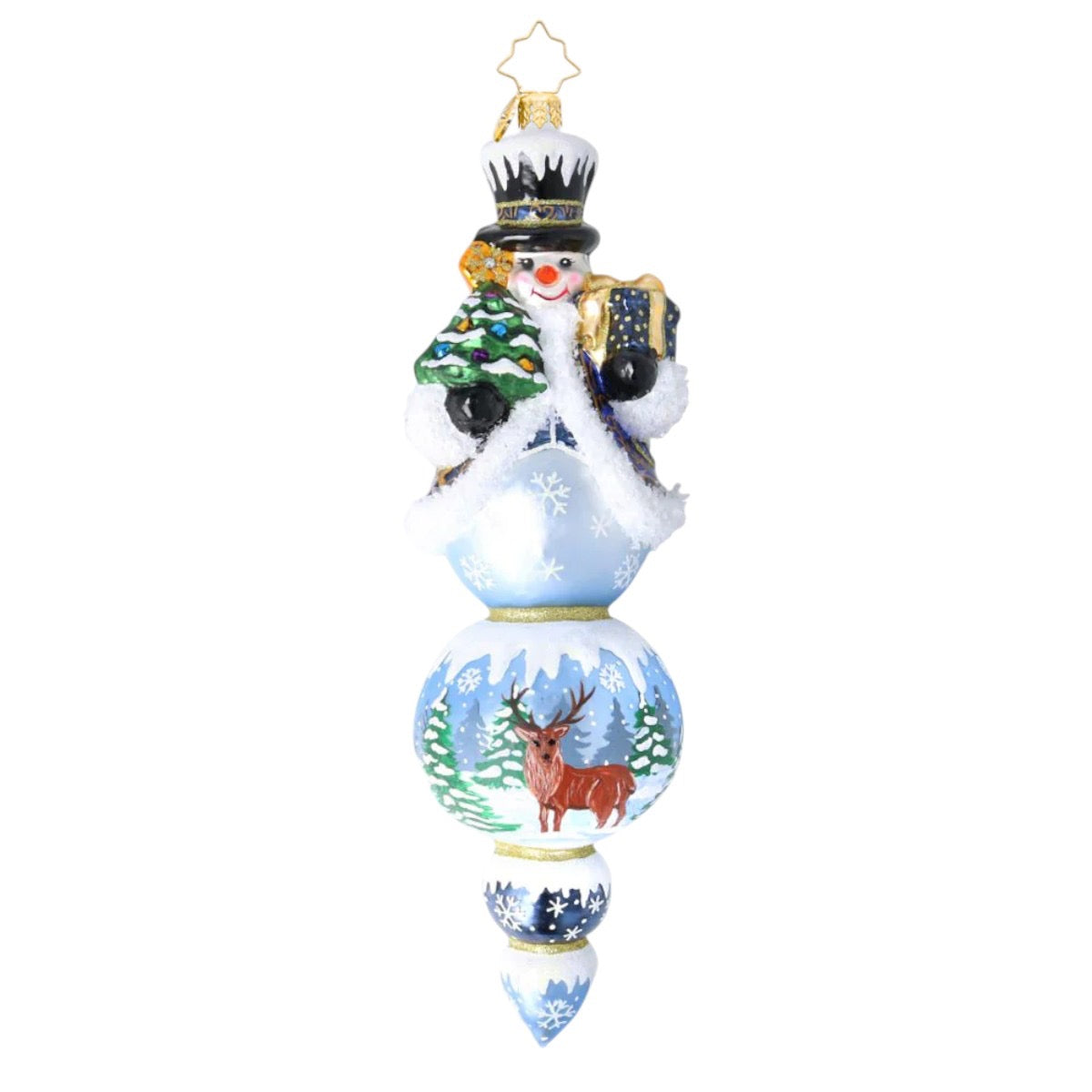 Christopher Radko The Regal Snowman Drop