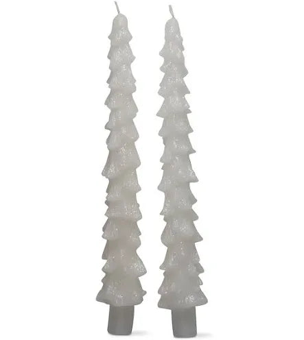 White Spruce Taper Candles