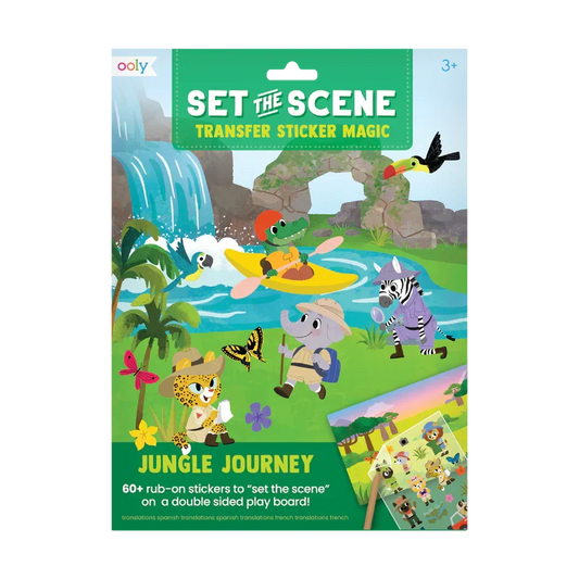 Set the Scene Transfer Sticker Magic - Jungle Journey