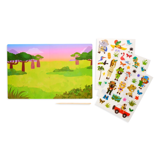 Set the Scene Transfer Sticker Magic - Jungle Journey