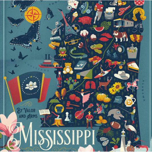 Mississippi State Jigsaw Puzzle