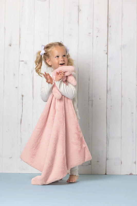 Pink Cuddle Bunny Blanket