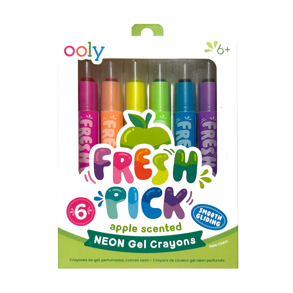 Ooly Fresh Pick Neon Gel Crayons
