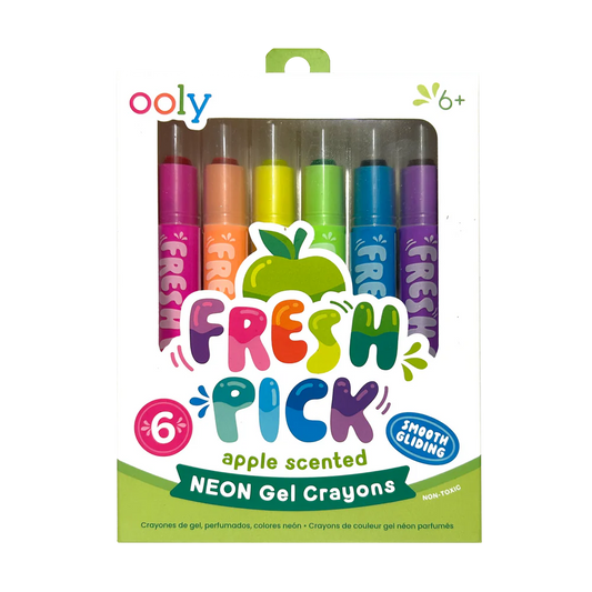 Ooly Fresh Pick Neon Gel Crayons