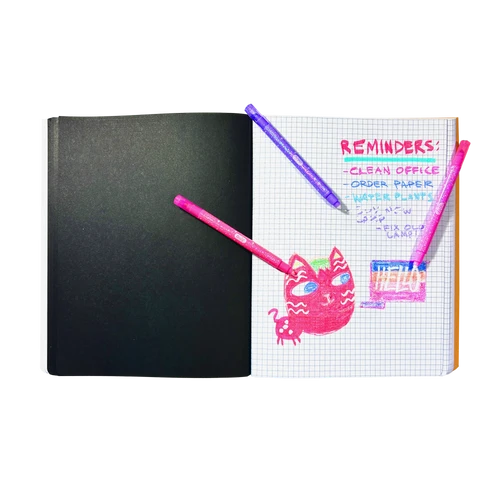 Make No Mistake! Glittery Erasable Markers