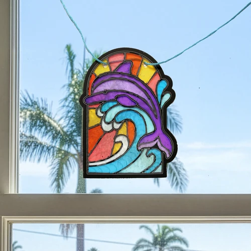 Mini Scratch & Scribble: Window Banner Kit Ocean