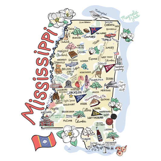 Swig Mississippi Mega Mug, 40oz