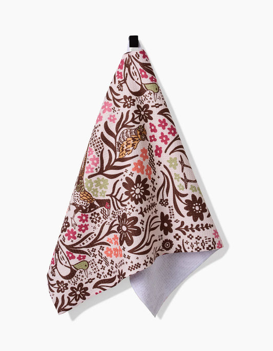 Geometry Fall Fowl Bar Towel