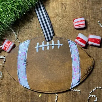 Football Personalizable Ornament