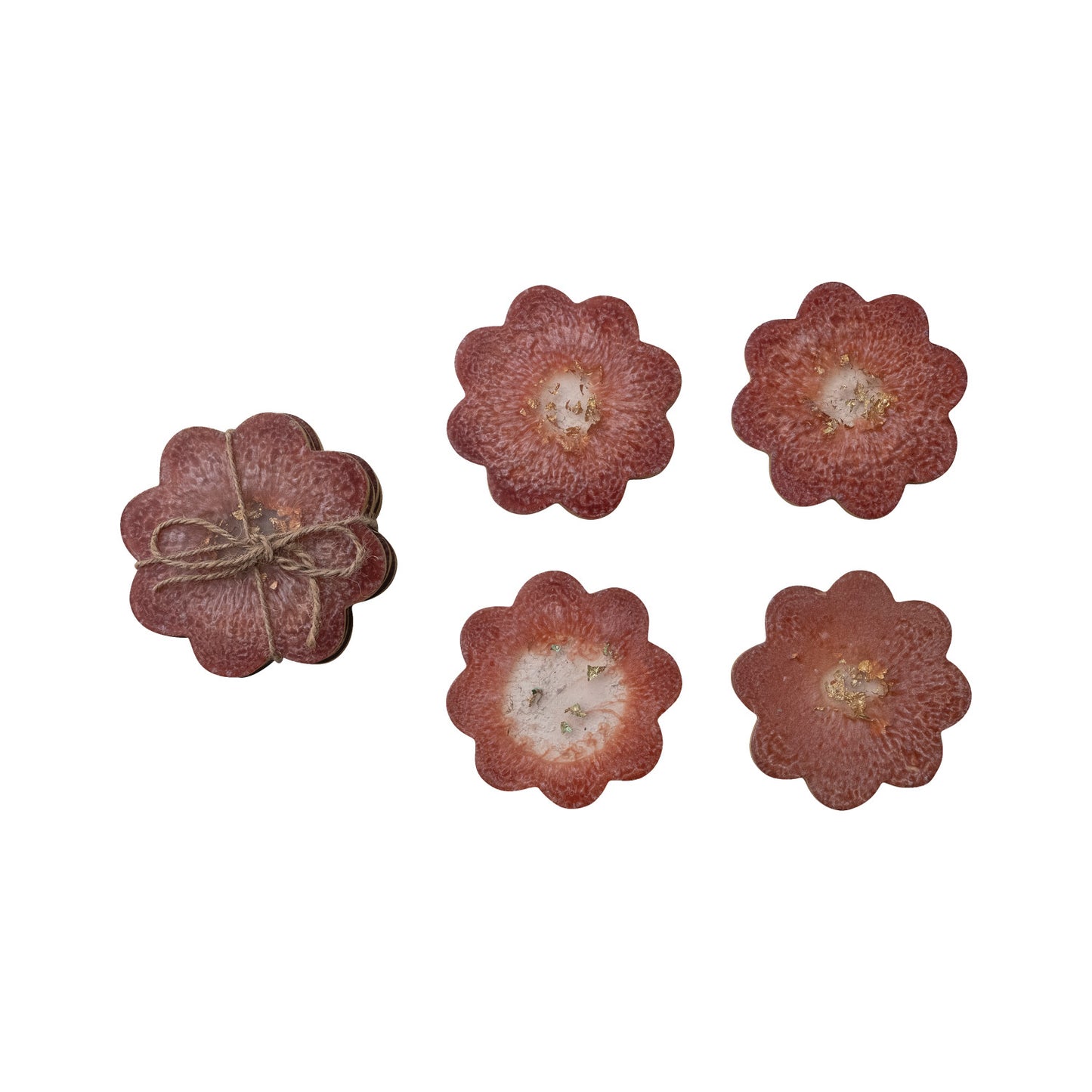 Flower Shaped Coasters