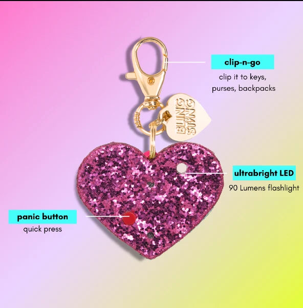Bling Sting Heart Safety Alarm