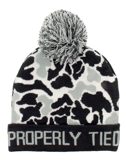 PT Youth Breck Beanie- POLAR CAMO