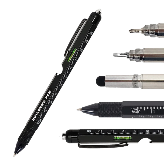 9-IN-1 BUILDER'S PEN MULTI TOOL