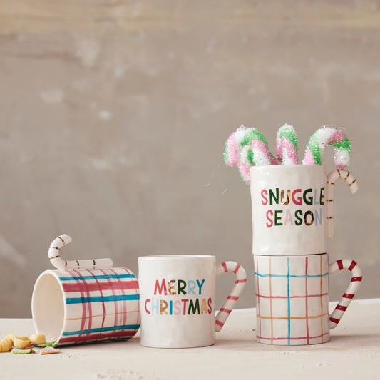 Candy Cane Handle Mug