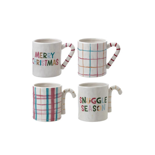 Candy Cane Handle Mug
