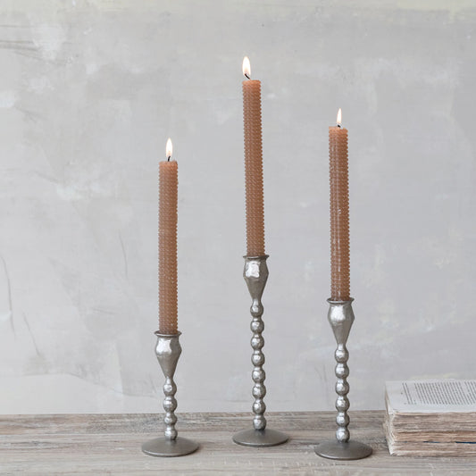 Cast Iron Ball Taper Holders Silver Finish, 3 sizes