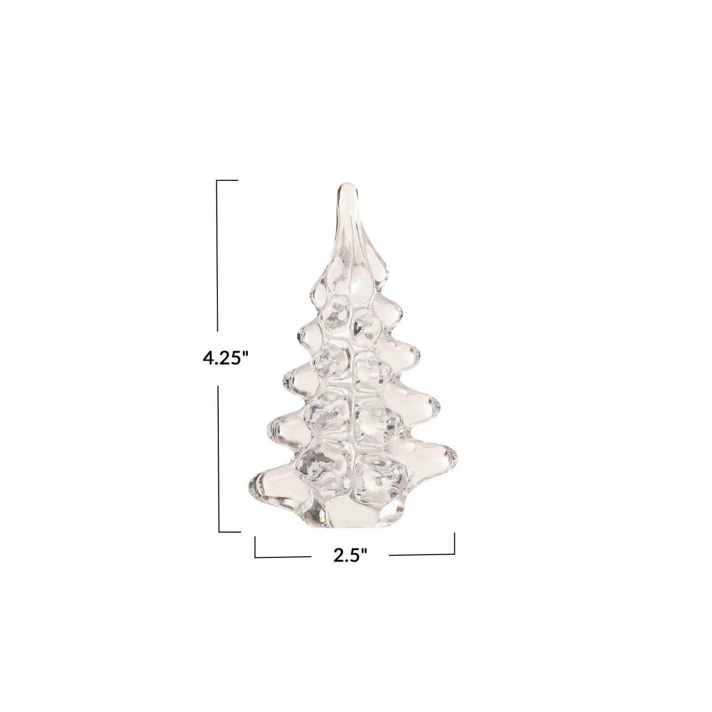 Glass Christmas Tree, 2 sizes