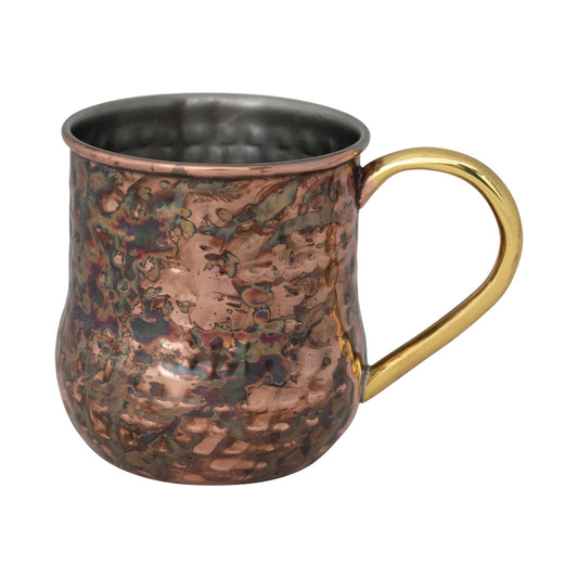 16oz Hammered Stainless Steel Mule Mug