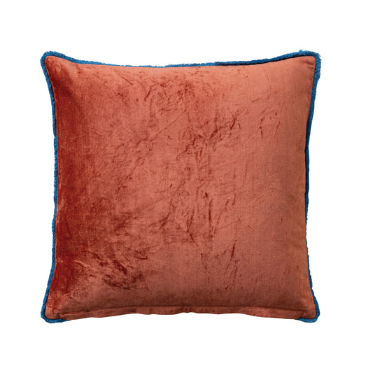 20" Velvet Leopard Print Pillow