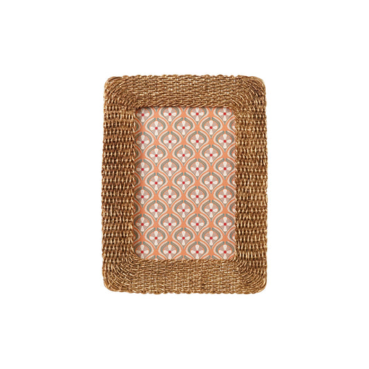 Woven Gold Resin Frame, 4x6