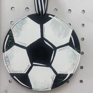 Soccer Ball Personalizable Ornament