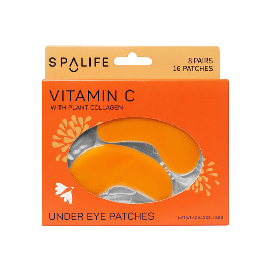 Vitamin C Brightening Under Eye Masks - 8 Pairs