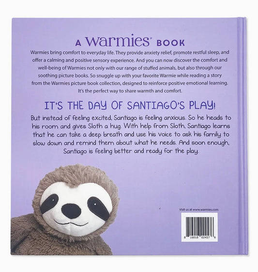 Sloth Goes Slow Warmies Book