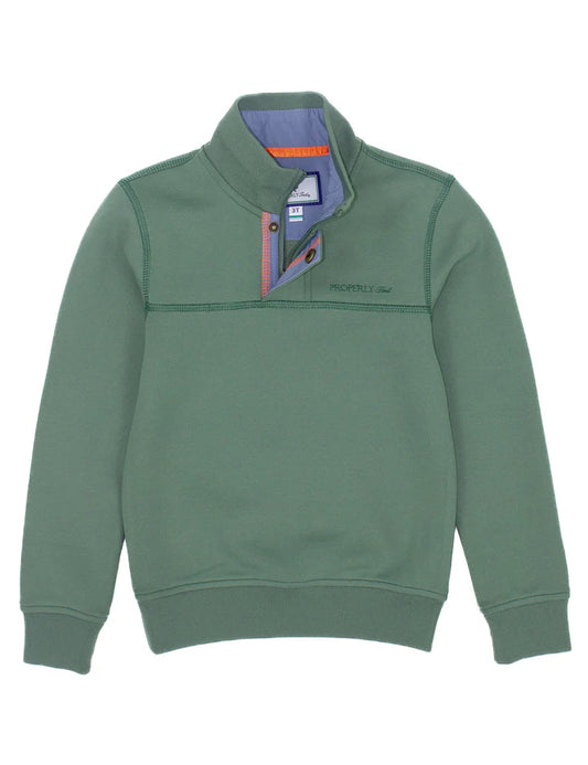 PT Youth Kennedy Pullover Olive