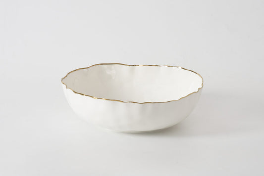 Pampay Bay White Square Snack Bowl